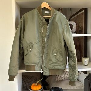 Green John Elliott Bomber Jacket